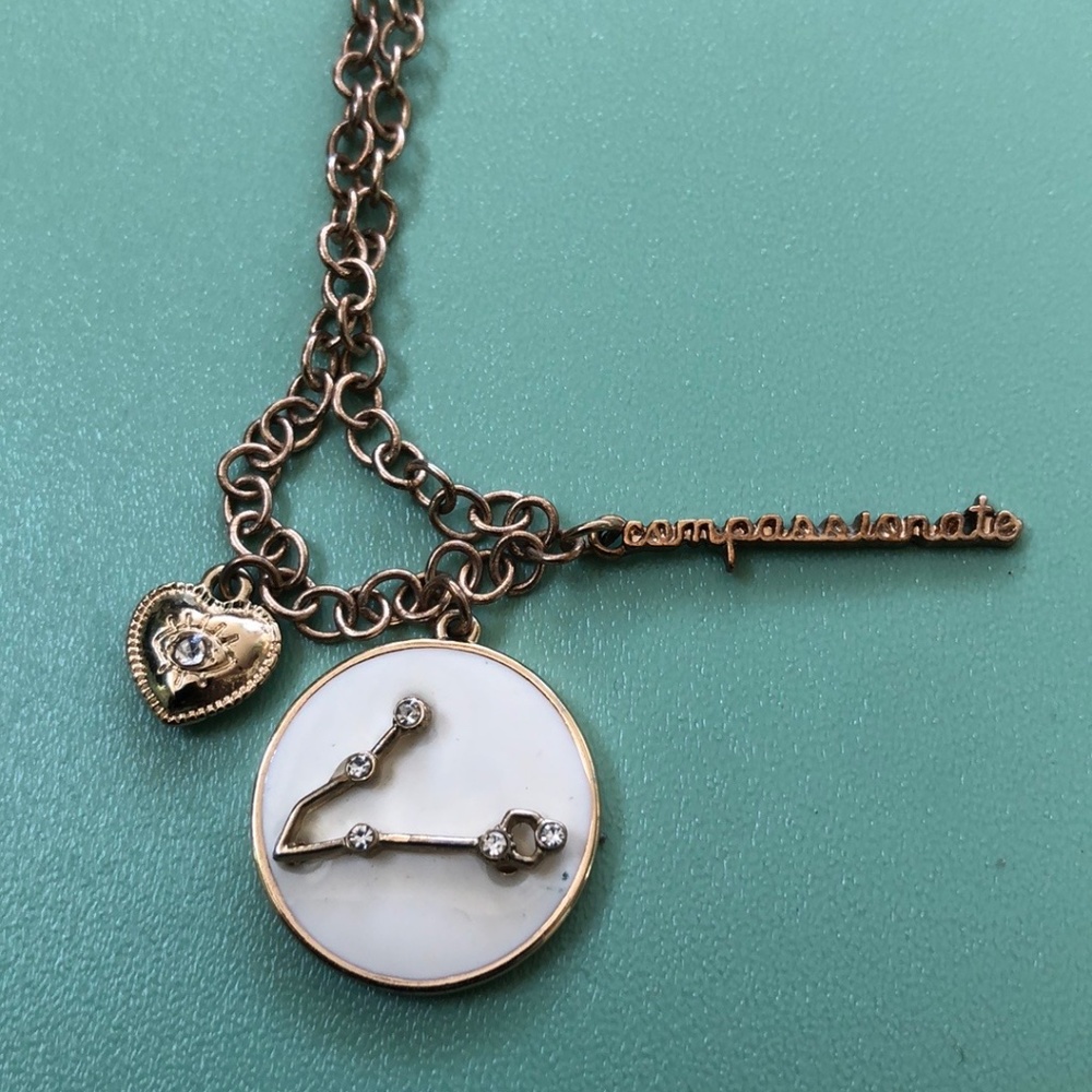 Pisces Zodiac Astrology Necklace